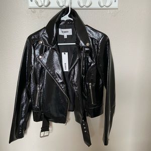 NWT Pleather BB Dakota Jacket